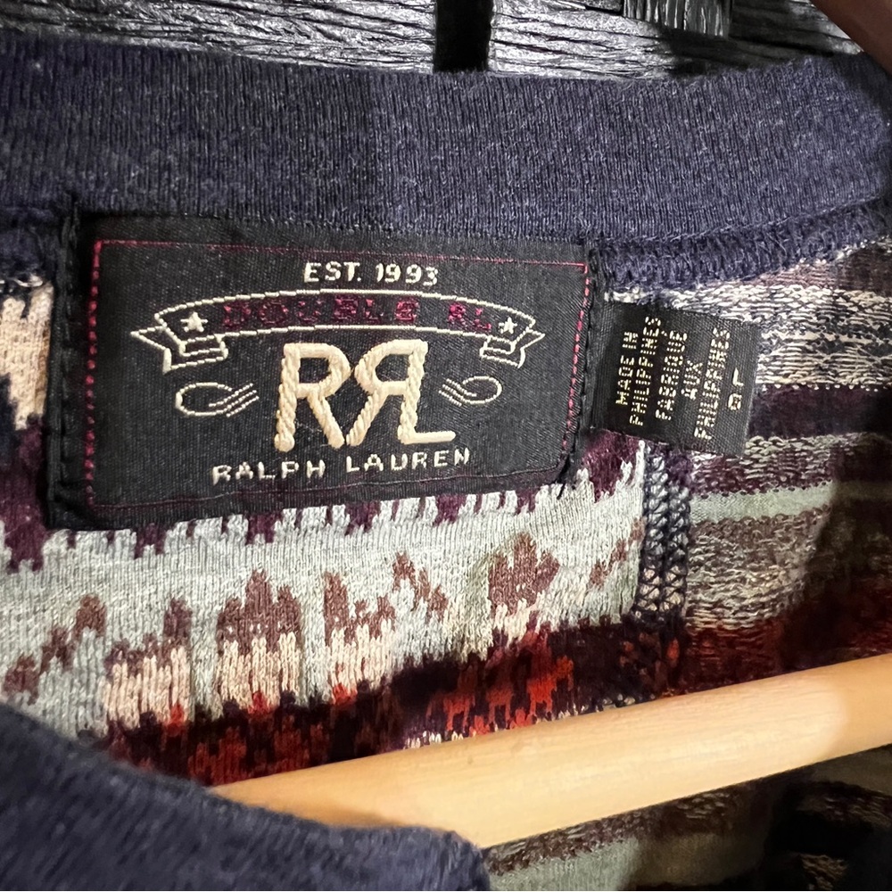 RRL Jersey Henley